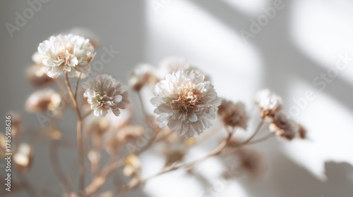 Wallpaper Mural Delicate floral display in soft sunlight creating a serene and gentle ambiance Torontodigital.ca