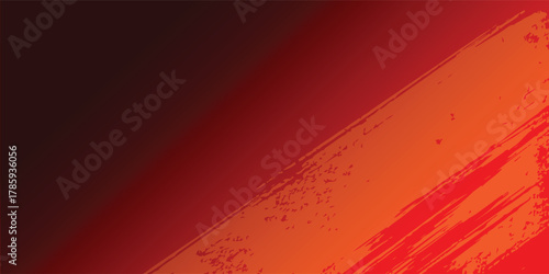 A dynamic background featuring dark gradient shades transitioning into vibrant, textured red and orange brushstrokes creating a visually impactful design for diverse projects