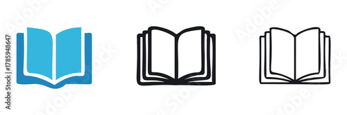 Open book icons