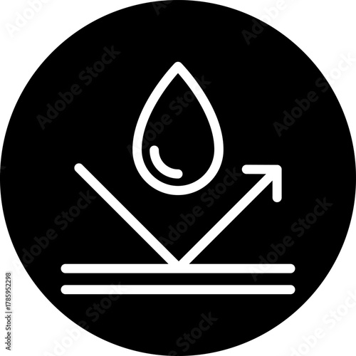 Waterproof icons. Water Proof sign collection. Water resistant symbol. Water protection icon with shield. Vector, PNG, jpeg. Keep dry. Open umbrella with water droplets icons set Water drop protection