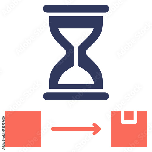 Lead Time Mixed Icon