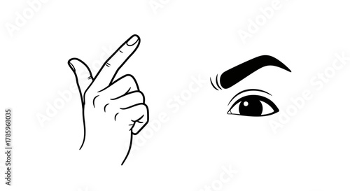 Hand Gesture and Eye Expression.
