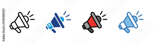 Promotion icon set multiple style collection