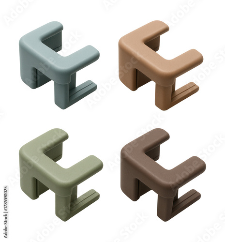 Adjustable corner protectors for public libraries, matching existing furniture colors.
