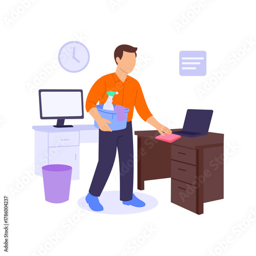 Workplace Maintenance, ensuring office environment is clean