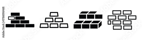 Stockpile of phones and boxes black and white vector illustration for graphic design needs and projects