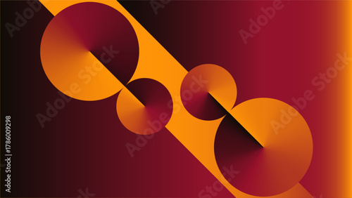 3D vector geometr3D vector geometric shapes. Gold polygon icons with glossy finish on dark color.ic shapes