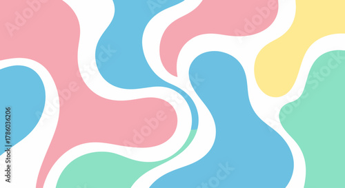 Vector modern abstract fluid dynamic colorful vector background, abstract background.