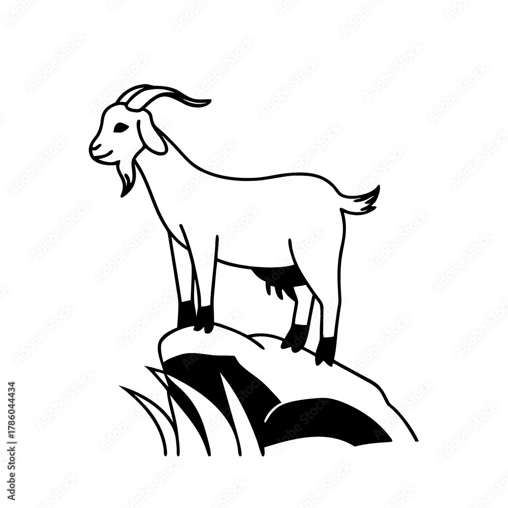 Obraz premium goat