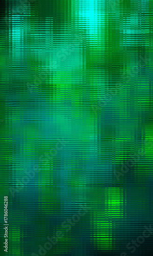 Wallpaper Mural Dynamic Emerald Green Texture Play of Light and Shadow Abstract Design with Intricate Lines and Patterns Torontodigital.ca