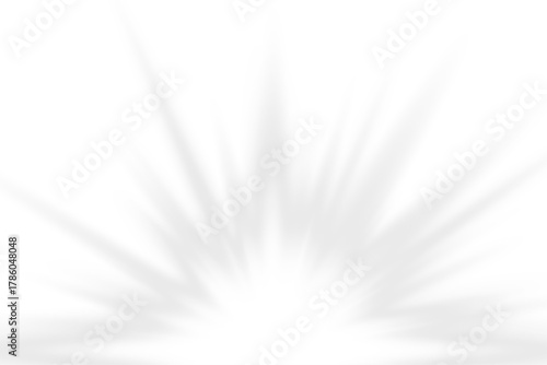 Realistic sunlight beam effect with glowing rays and shimmer particles. Bright star light flare isolated on black background. Vector design. PNG