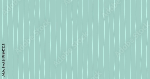 Vector Background with Abstract School Texture. Groovy Wavy Seamless Pattern of Checkered Notebook Paper