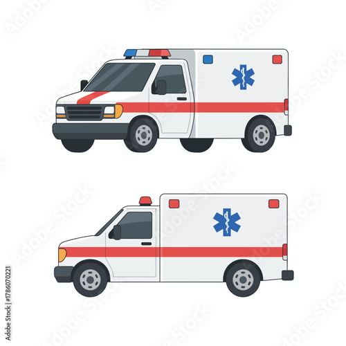 Emergency Vehicle Responding to Crisis Situation