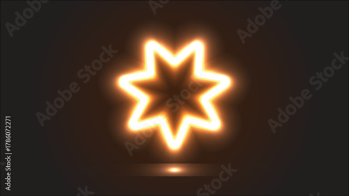 Glowing Star Light Effect