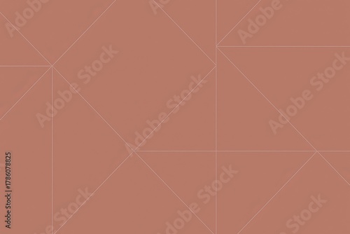 Minimal Coral Geometric Background – Modern Abstract Orange Pattern with Clean Lines for Trendy Design and Contemporary Wallpaper