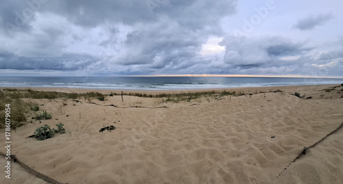 A la pointe de Cap Ferret dans le département de la Gironde en France
