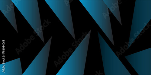 Dark-blue abstract background vector