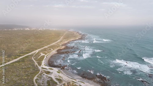 Southernmost point in Africa - Agulhas coastline, South Africa