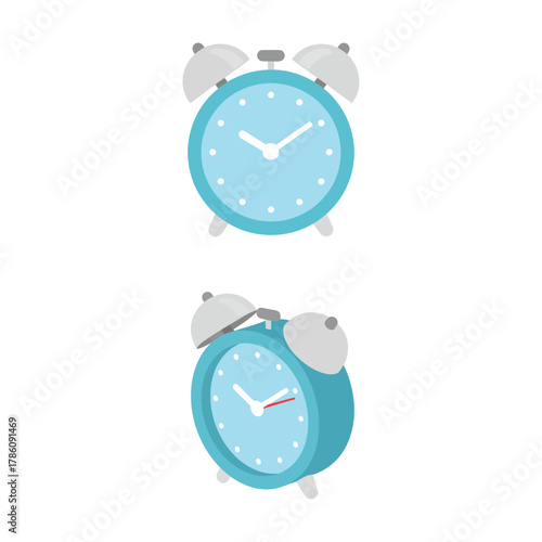 Modern Alarm Clock with Sleek Design and LED Display for Timely Wake-Ups