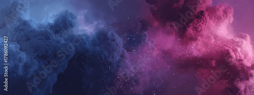 Velvet Nebula Canvas