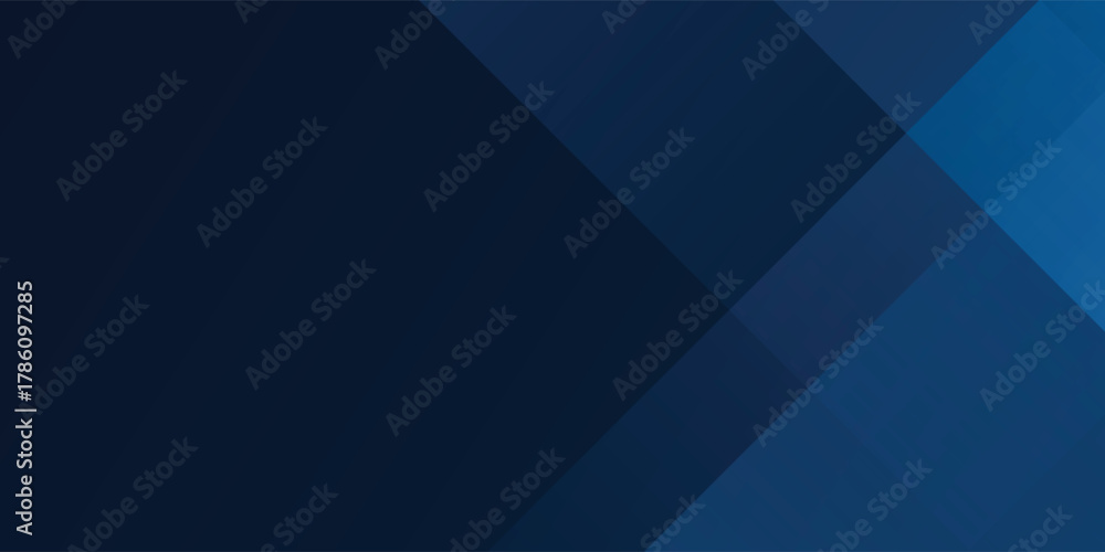Obraz premium Abstract background gradient dark navy blue banner simple abstract. eps10 vector