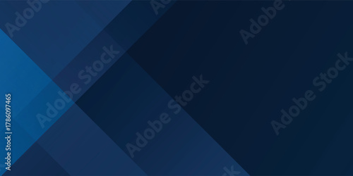 Abstract background gradient dark navy blue banner simple abstract