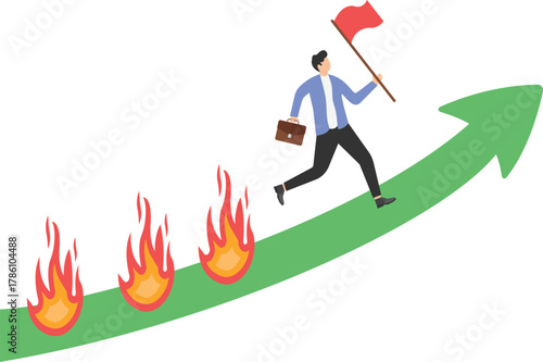 Overcoming many business obstacles until reaching success, 
