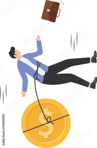 Business failure, wrong idea causing a company financial crisis or bankruptcy, 

