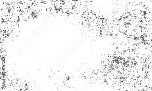 distressed grain surface Vector grunge overlay texture with worn wallpaper design  Distressed plaster background