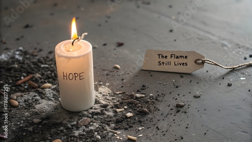 compass needle pointing north  hope concept