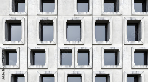 Brutalist Window Grid