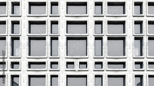 Brutalist Window Grid
