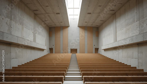 Brutalist Lecture Hall