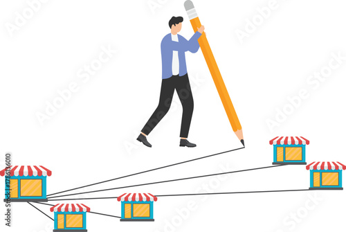 company branches or franchise concept in oversea concept,
