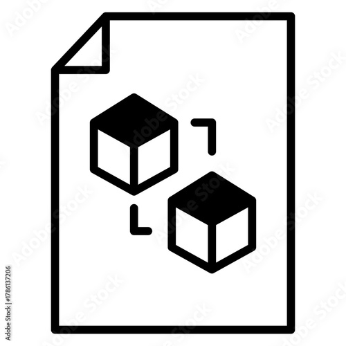 Block chain icon