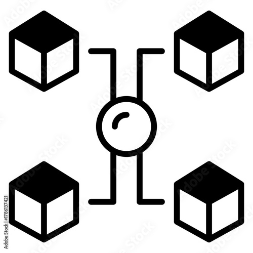 Blockchain icon