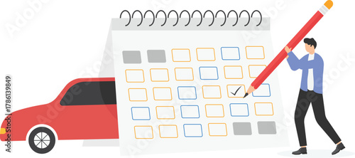 Effective management for monthly expenses, debt payment, track spending and prioritization to reach financial goal concept,

