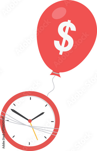 Global economic recession, high inflation around the world, international financial crisis concept,
