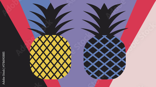 illustration of a pineapple