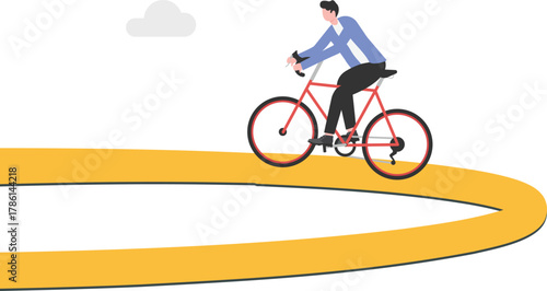 Change business target, create new direction to success, new career opportunity concept. 

