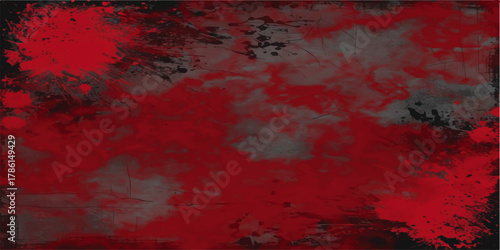 Abstract Technology Art with Vibrant Colors.abstract stained pattern texture rectangle background dark Red Grunge Wall Texture Digital Painting Abstract Background Illustration Distressed.