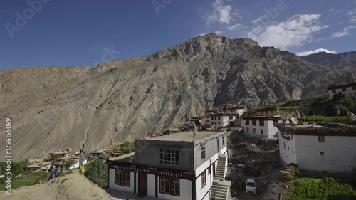 Timelapse at Kibber Village, Spiti Valley, Himachal Pradesh
