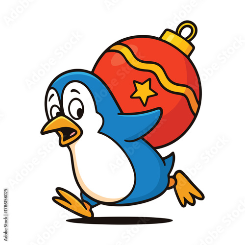 Penguins Wacky Chase SVG