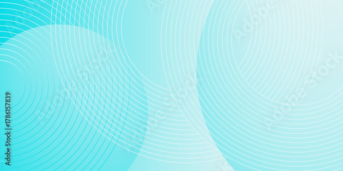 Modern abstract bright blue green gradient illustration background with simple pattern. Gradient dull blue patterned desktop wallpaper. Abstract vector illustration of modern lines background.