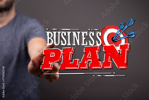 Business plan with target c...