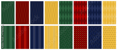 Magical Holiday Backgrounds & Patterns