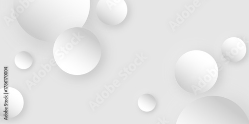Concentric linear offset white and color gradient rings of circles steps from top background wallpaper banner background, close up flat lay top view from above.  Suit for business, corporate.