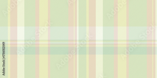 Random background pattern check, customizable plaid seamless texture. Packing textile vector tartan fabric in light and white colors.