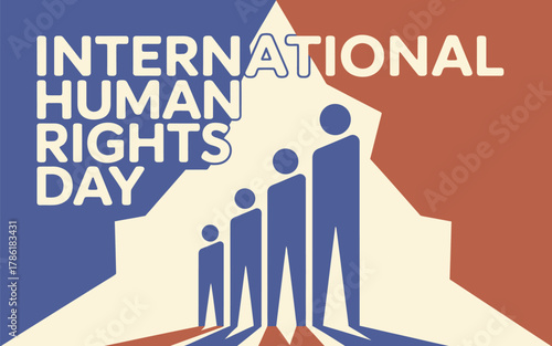 International Human Rights Day Equality Vector Design