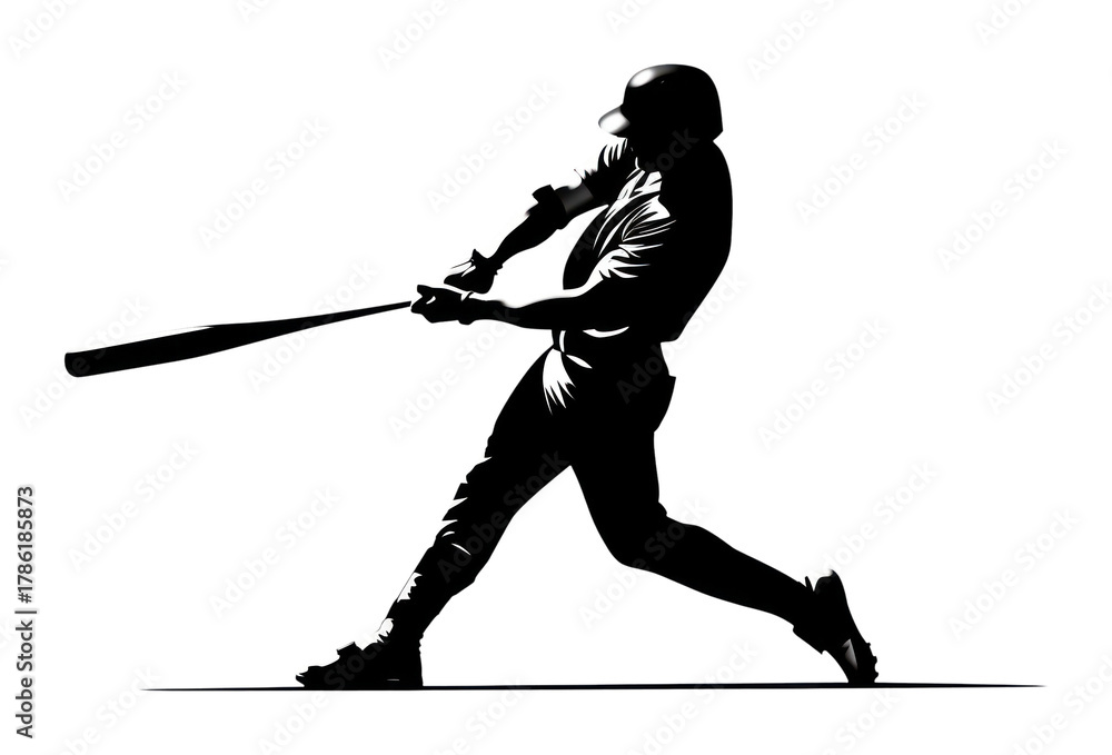 Fototapeta premium PNG Baseball player softball clothing footwear.